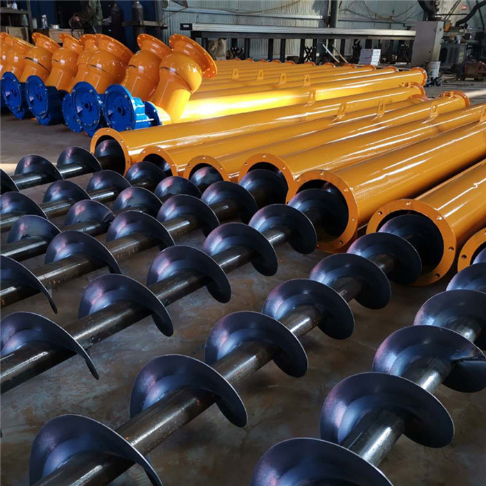 用于粉末的管状柔性混凝土螺旋输送机 - buy flexible screw conveyor