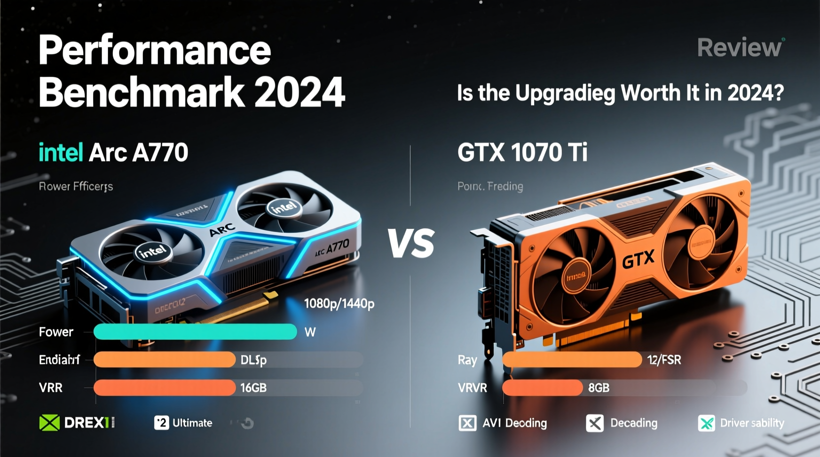 is the intel arc a770 actually worth switching from a gtx 1070 ti in 2024