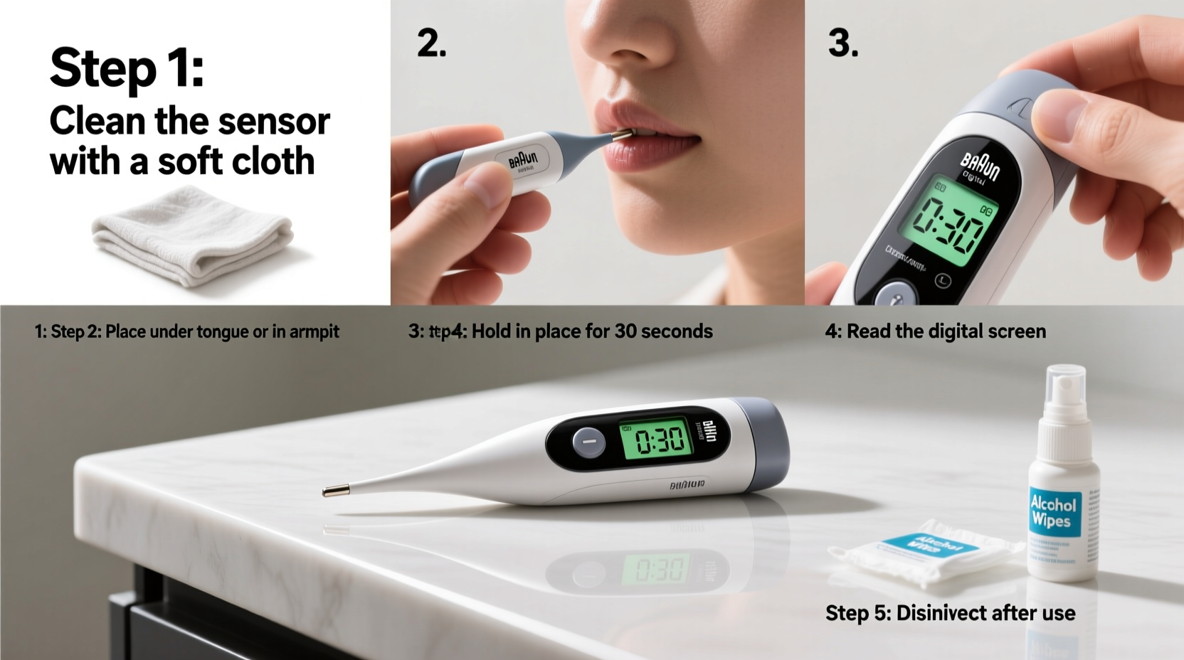 mastering the braun thermometer a step by step guide for accurate temperature readings