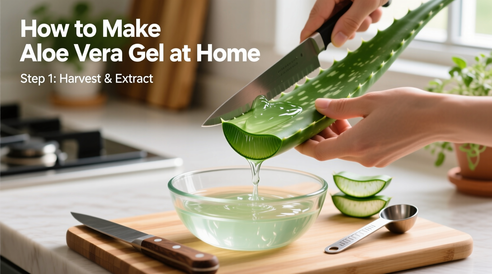 how to make aloe vera gel