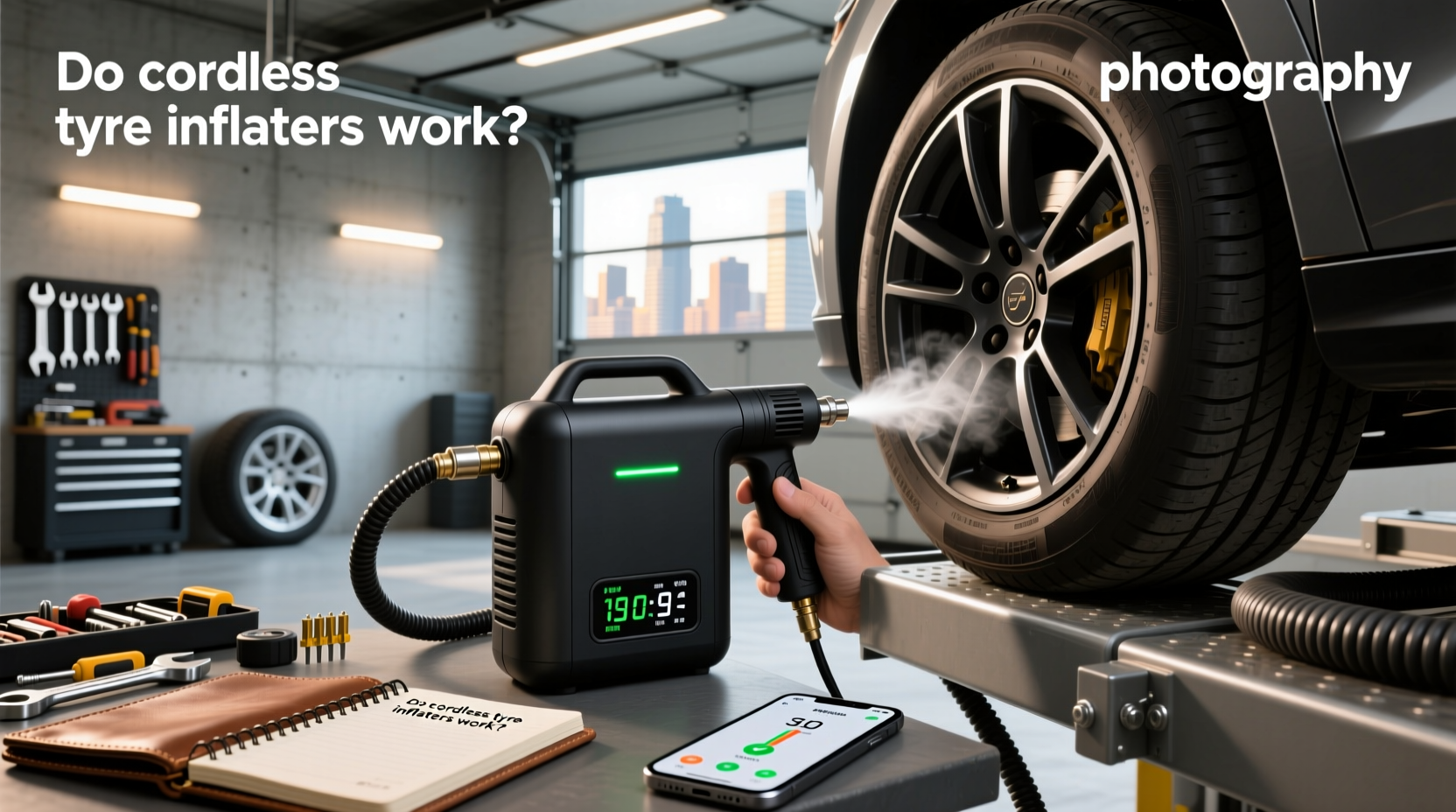 How to choose portable battery operated tyre inflator, Do cordless tyre inflators work? buying guide