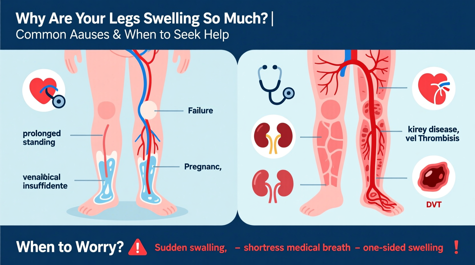 why are my legs swelling so much common causes when to worry 2