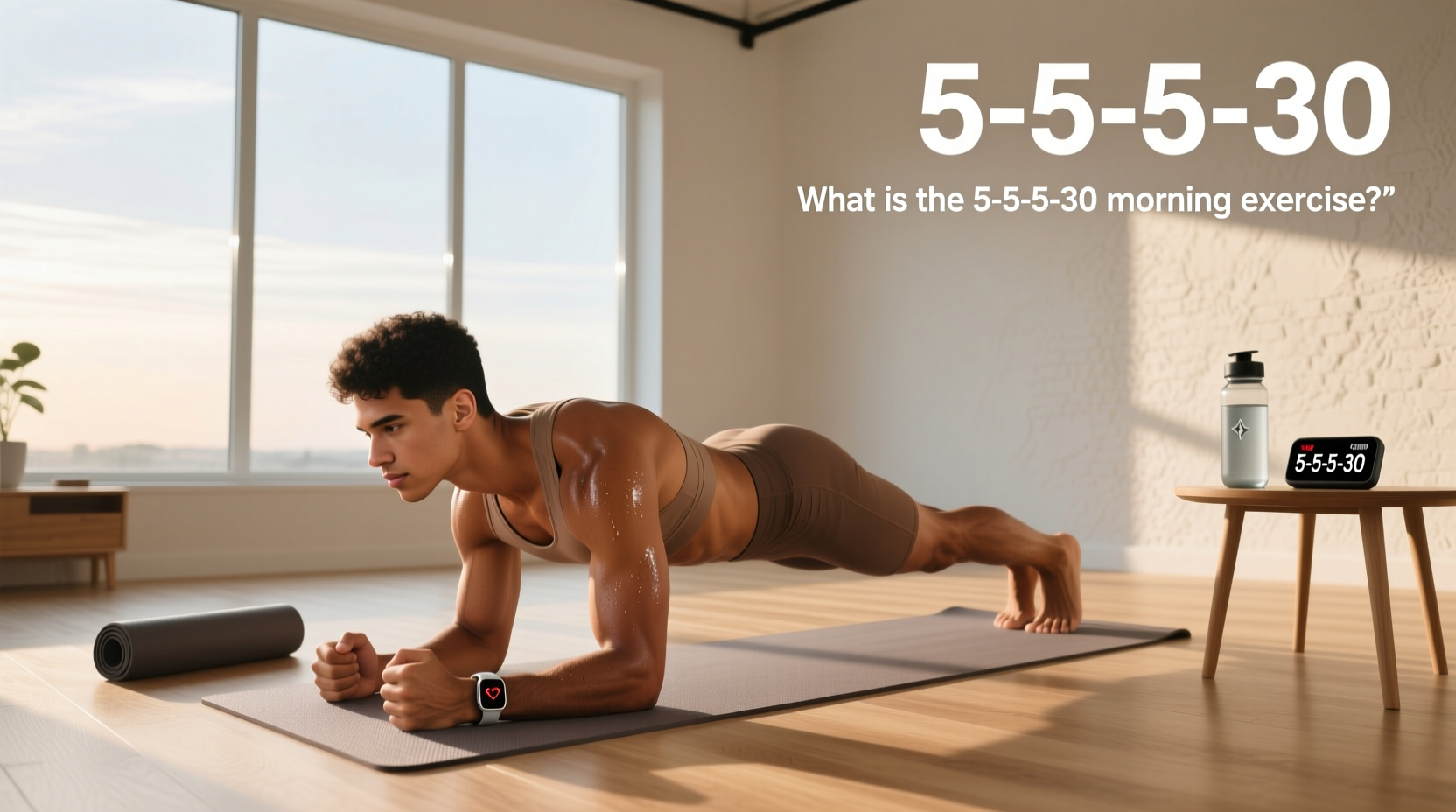 5 5 5 30 morning exercise daily plank guide