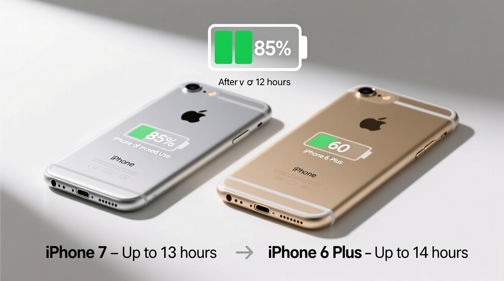 iphone 7 battery life vs 6 plus was upgrading worth it for battery alone