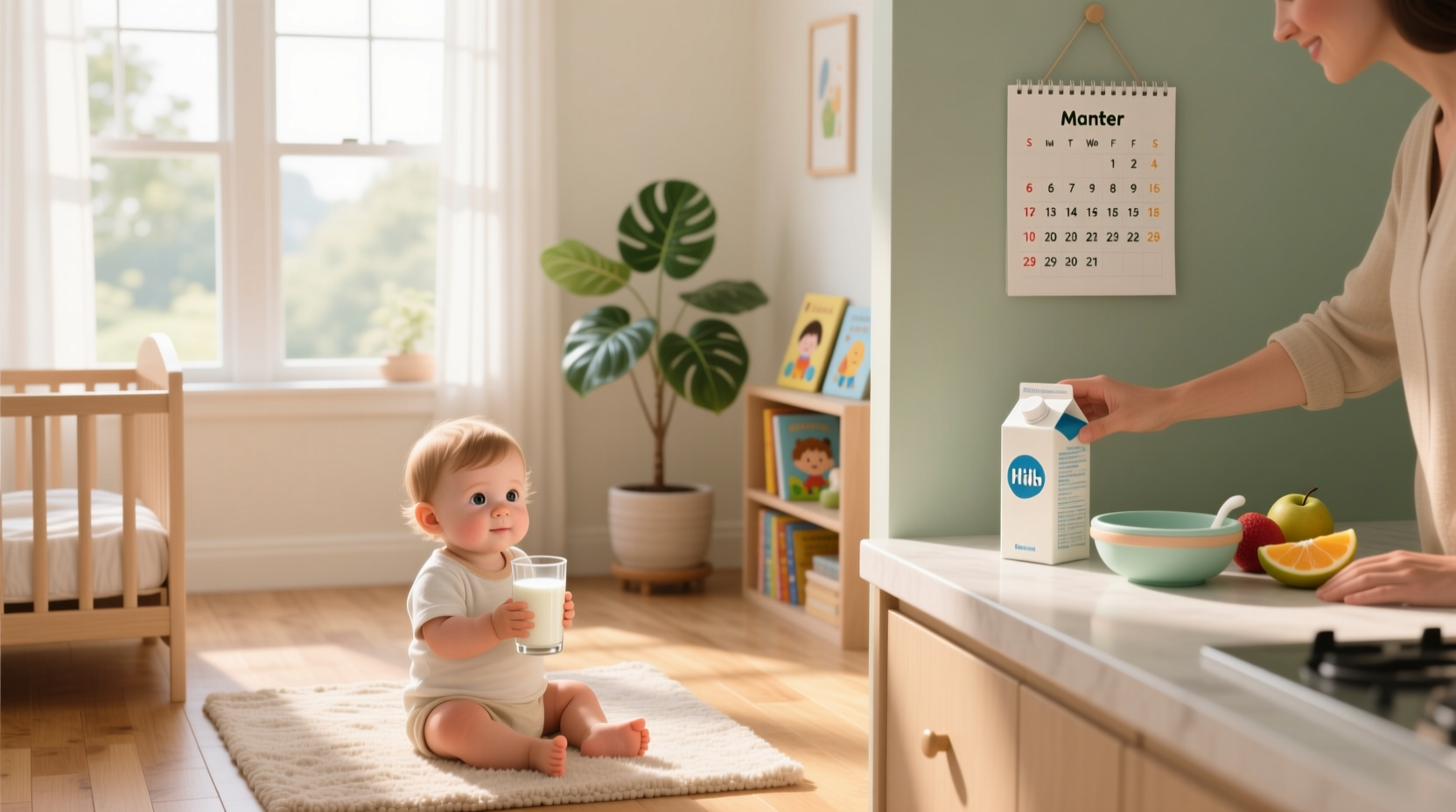when can babies start whole milk