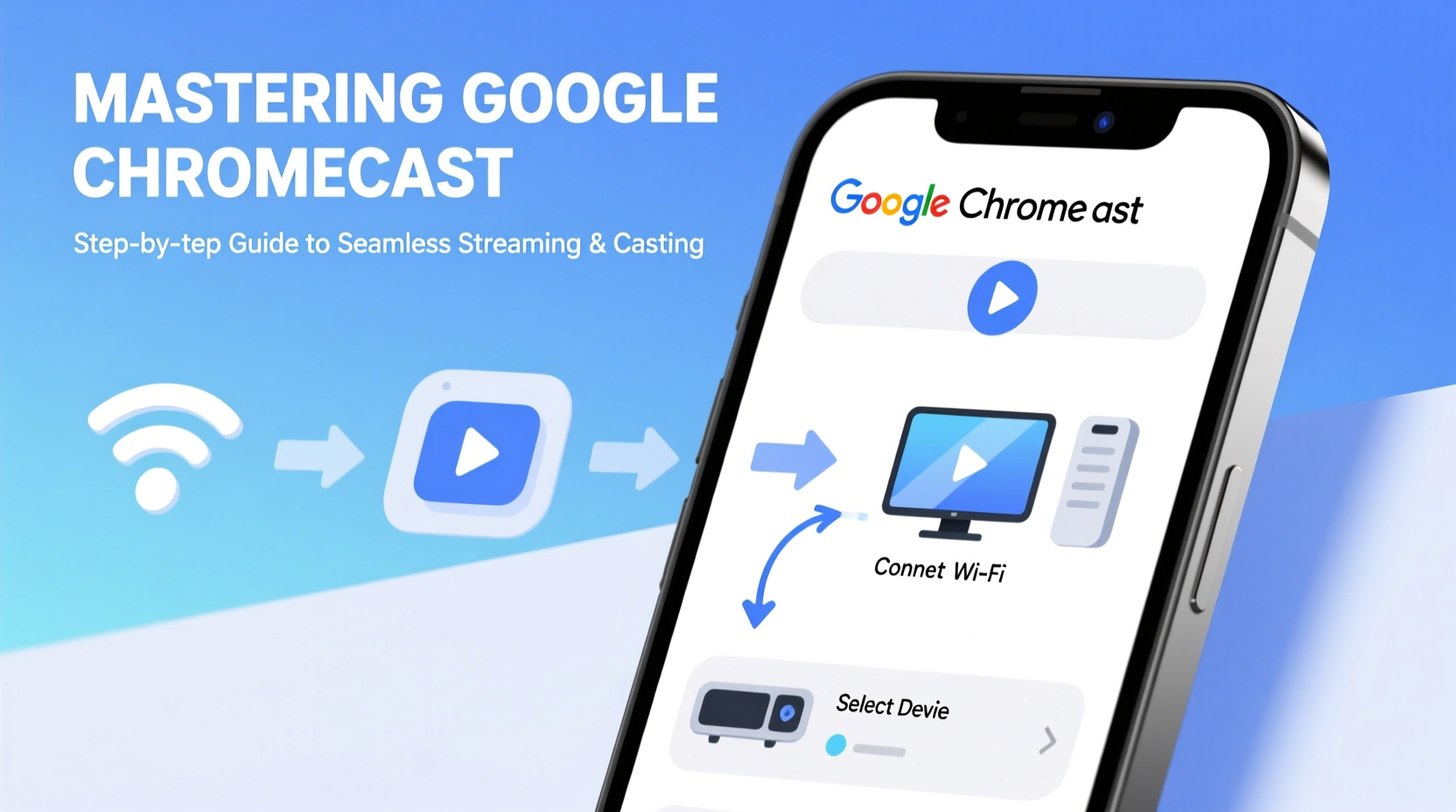 mastering google chromecast a step by step guide to seamless streaming and casting