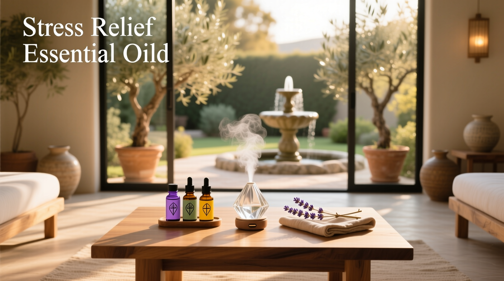 stress relief essential oils guide