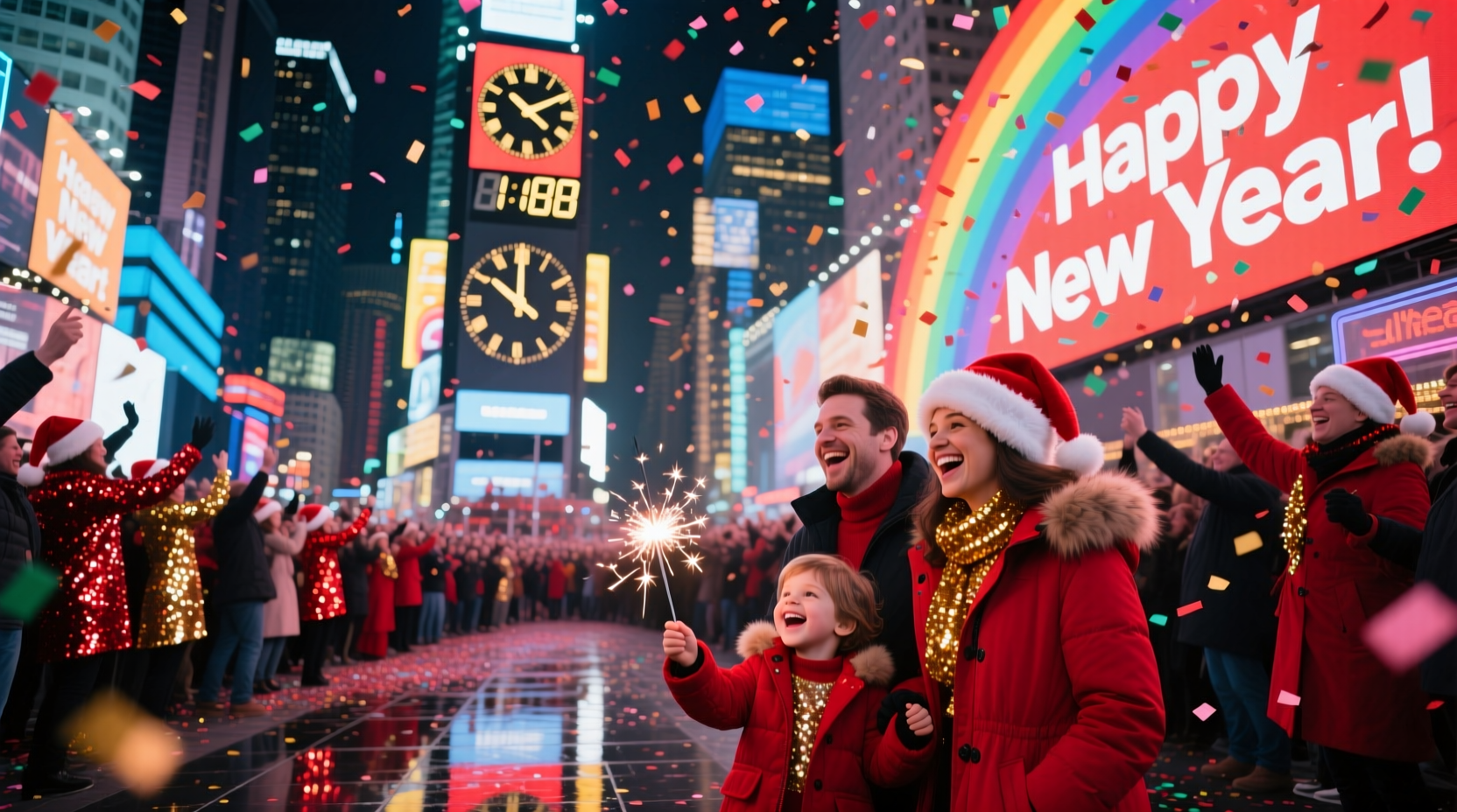 how many days of new year holiday in usa