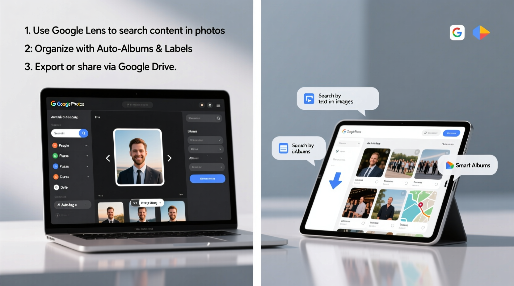 effective strategies to quickly locate and manage your photos using google tools