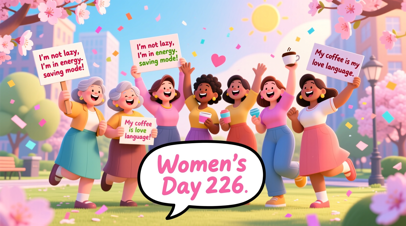 happy womens day funny message