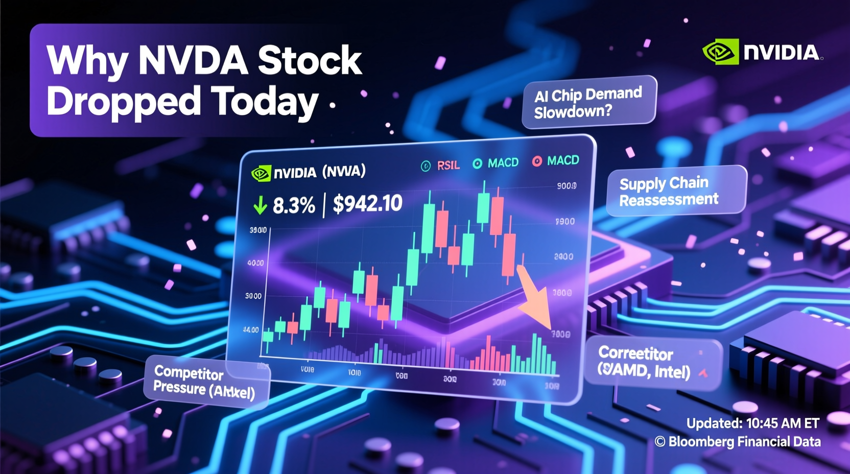 why is nvda stock down today analyzing nvidias dip