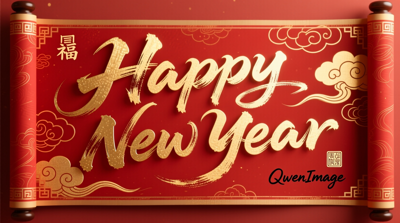 how to draw happy new year in chinese