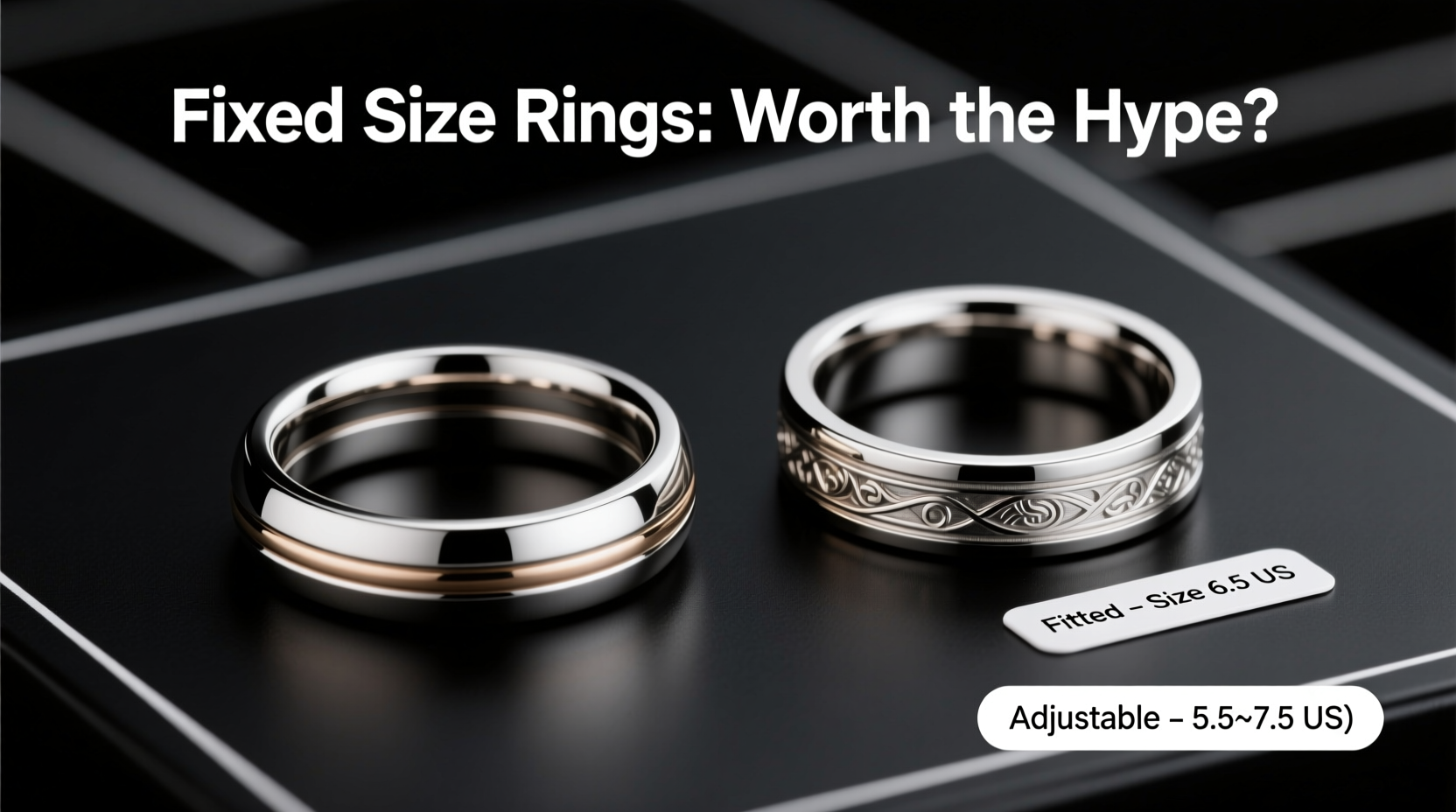 adjustable vs fitted rings are fixed size rings worth the hype or is adjustable the way to go 2
