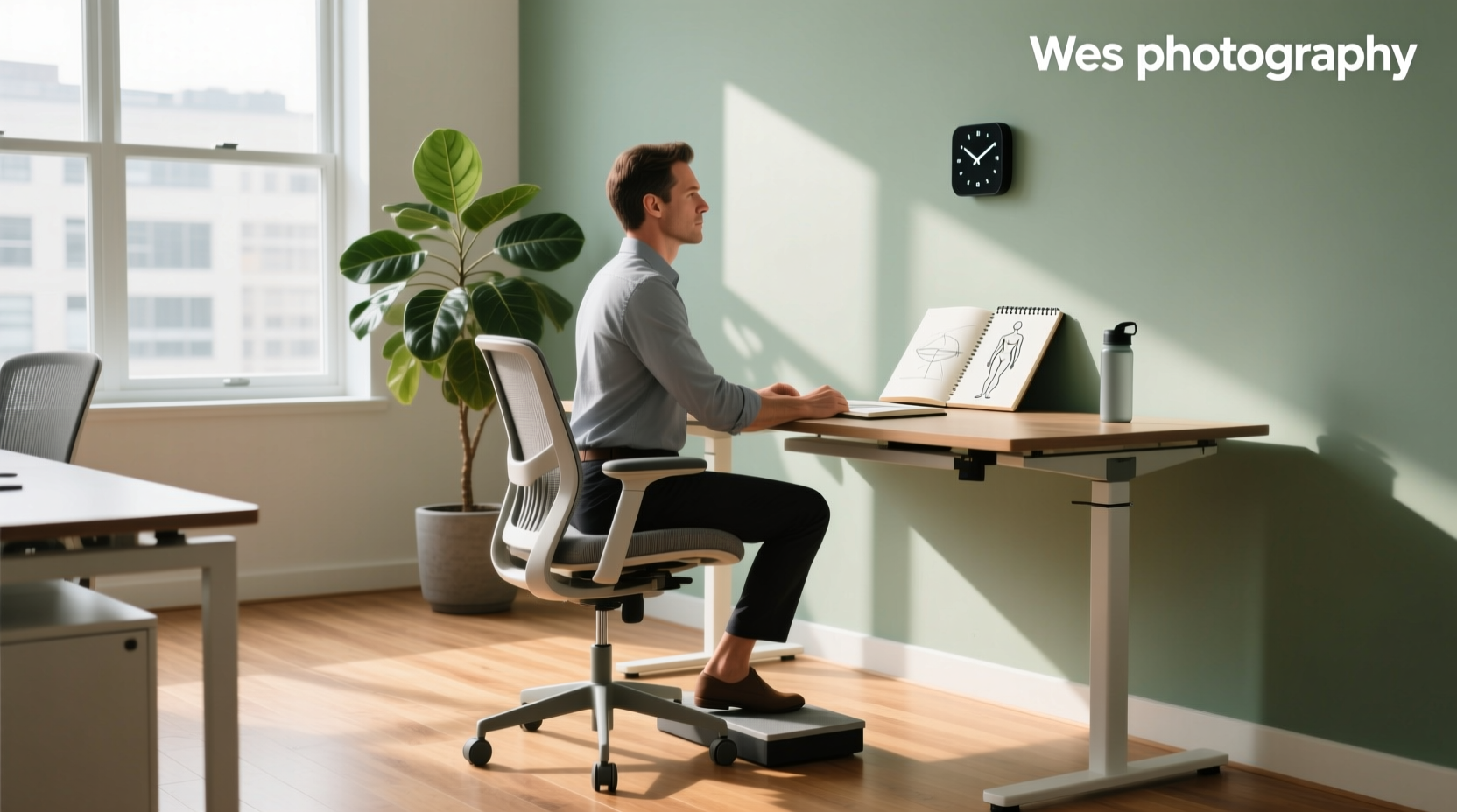 alternate sitting standing for posture