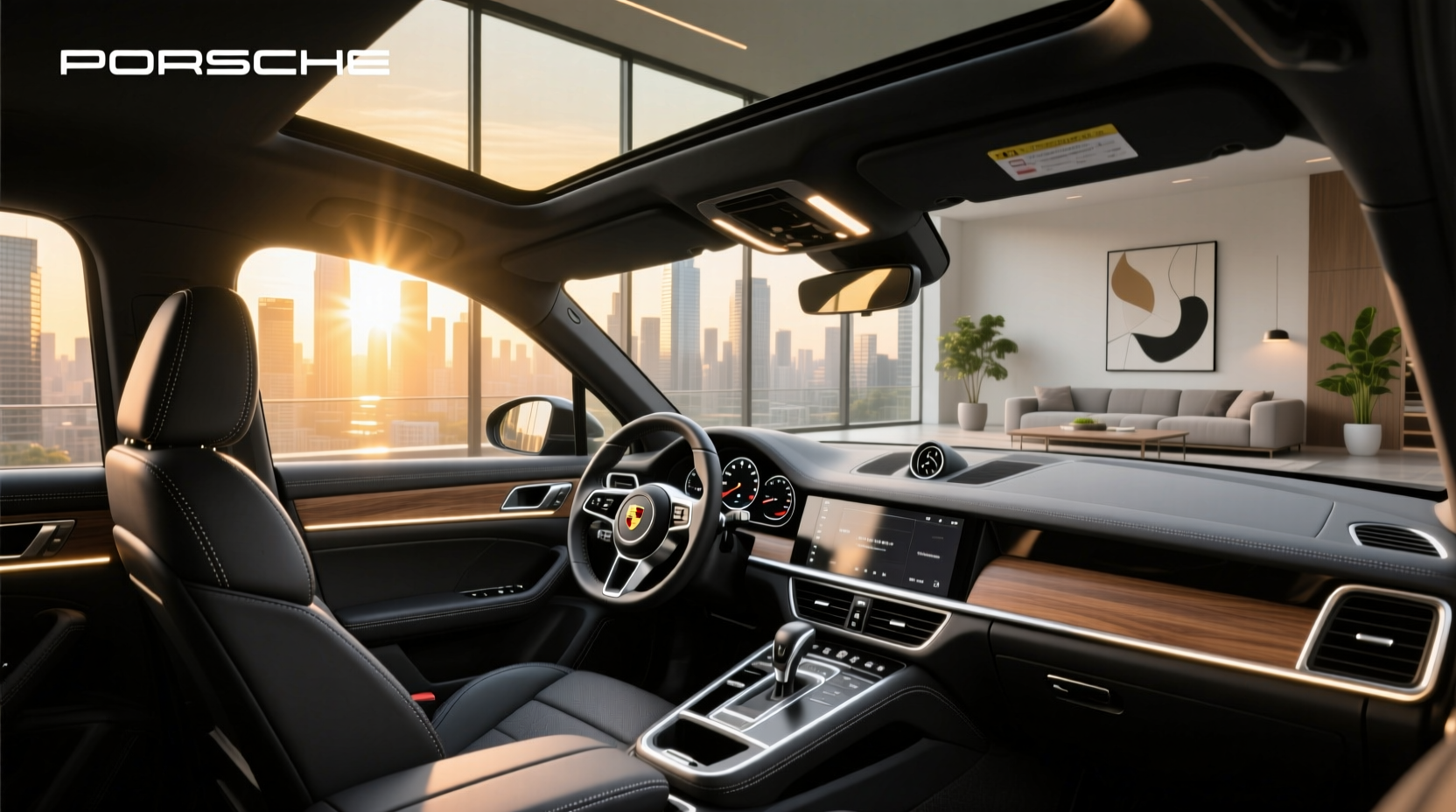 2025 porsche macan interior features layout