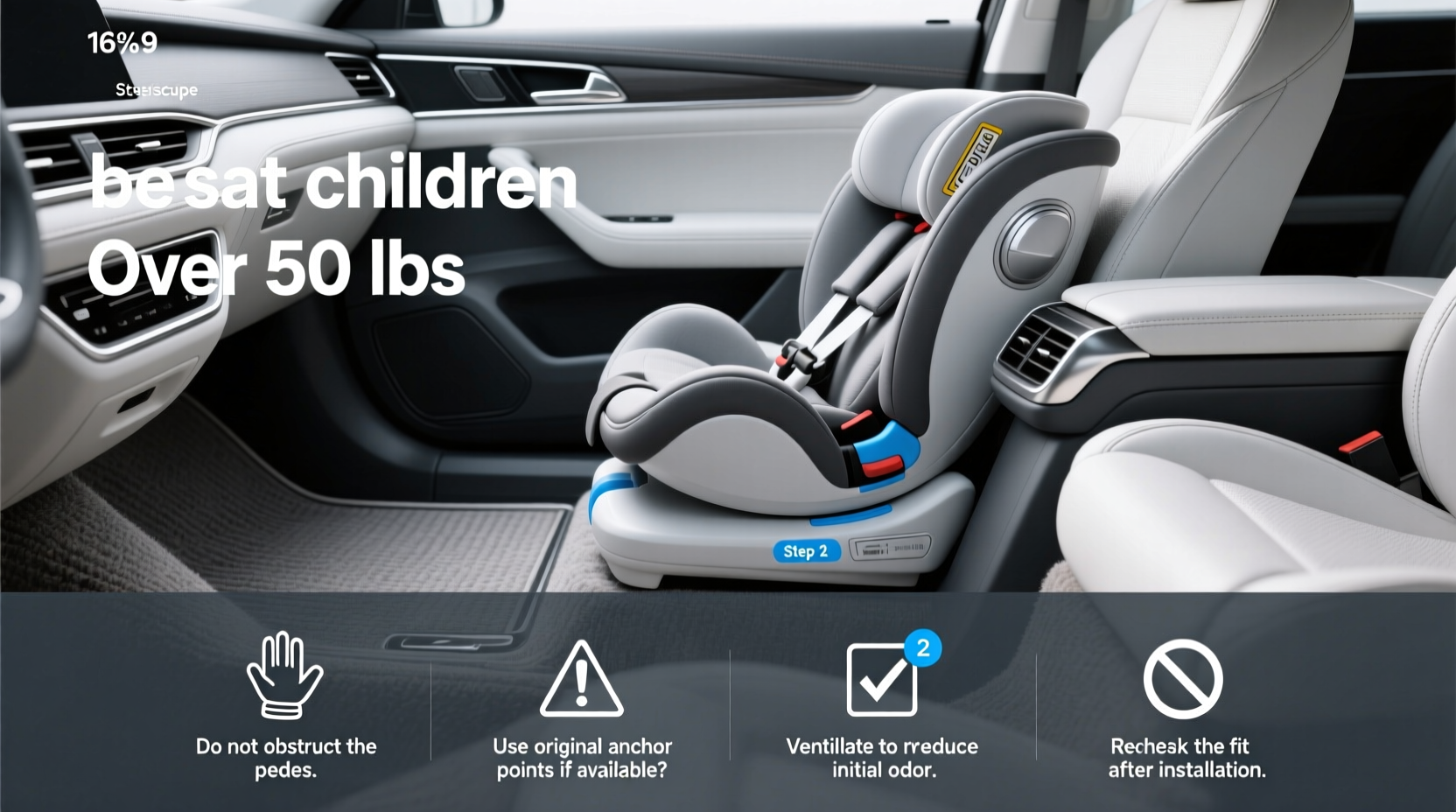 best car seat for child over 50 lbs
