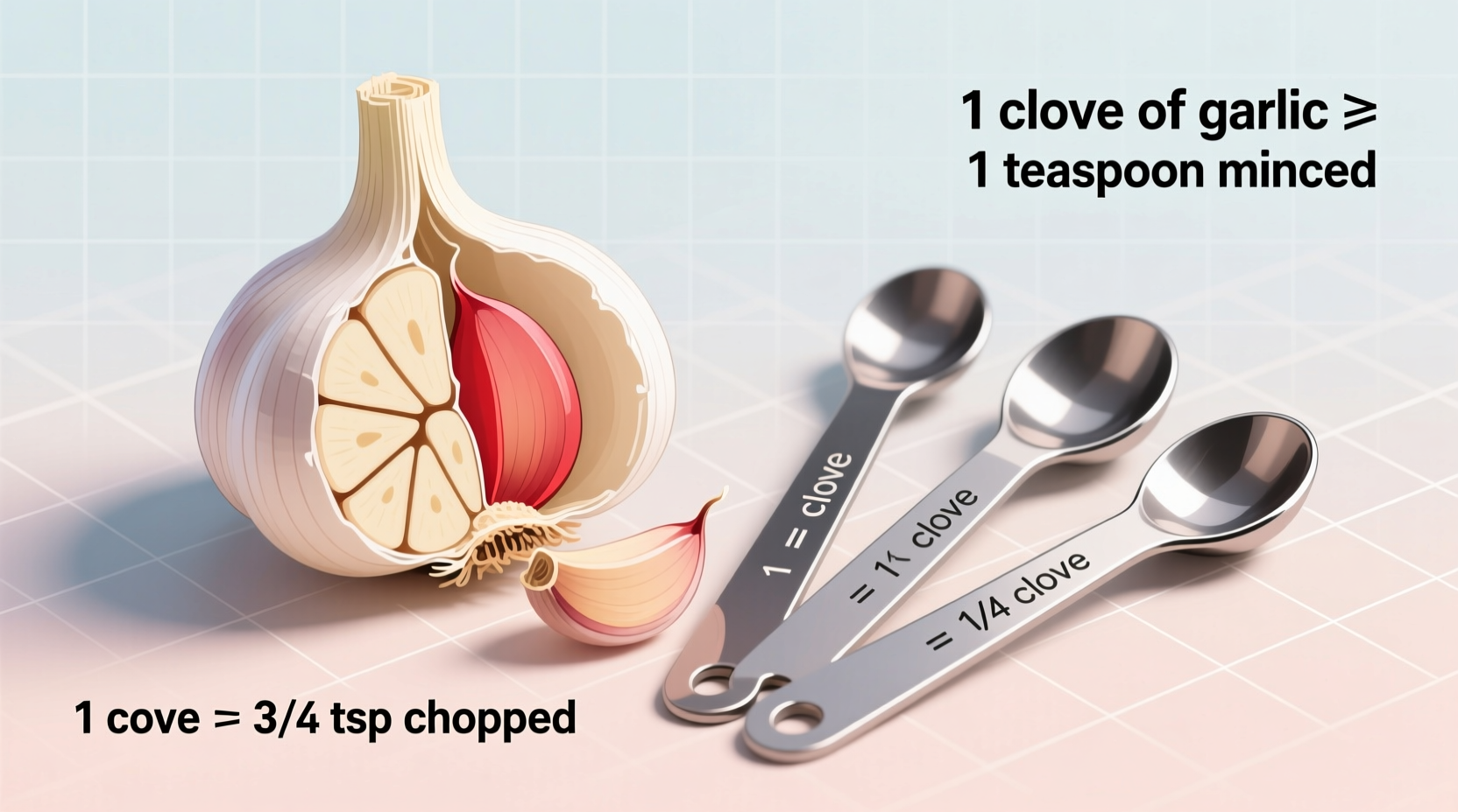 How Many Teaspoons Equal One Garlic Clove? Exact Measurements