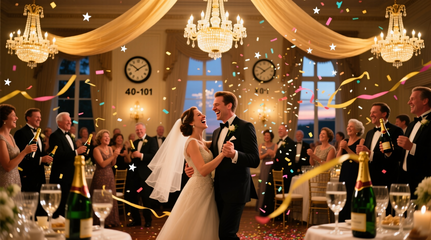 how long does a wedding reception last