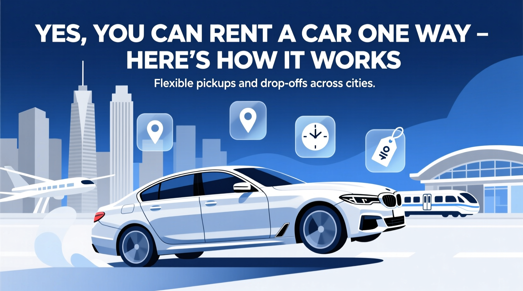 can you rent a car one way