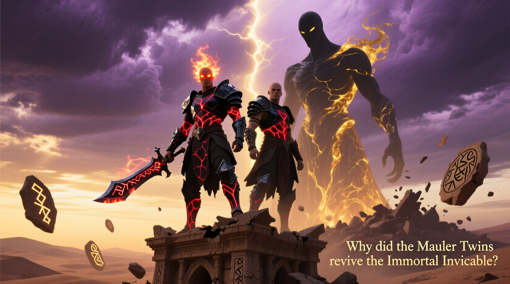 why did the mauler twins revive immortal invincible explained