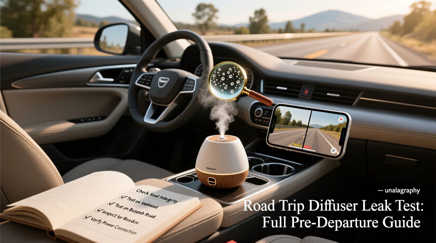 road trip diffuser leak test