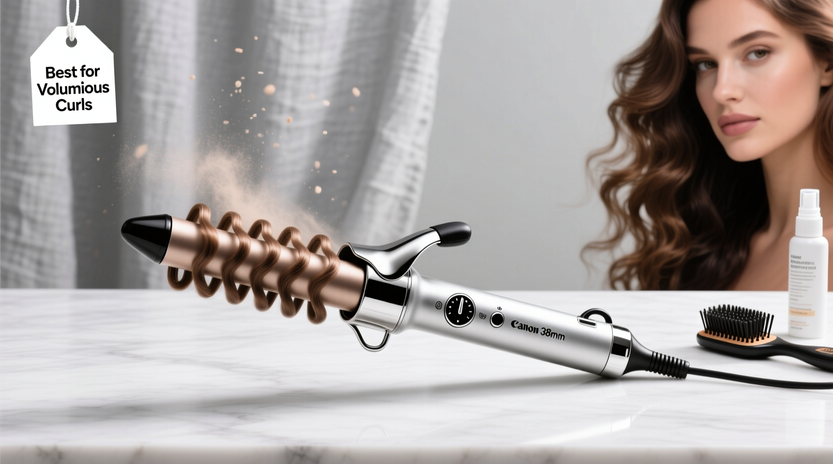 finding the best big curling iron for easy voluminous styling