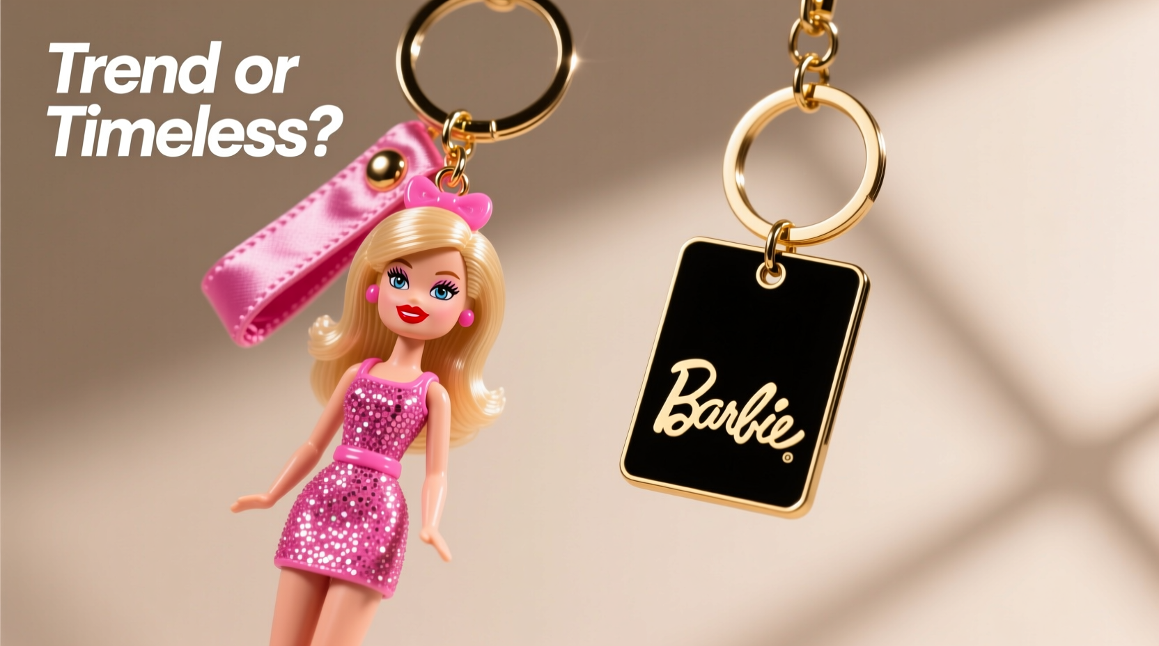 barbie doll keychain vs enamel keychain are barbie keychains just a trend