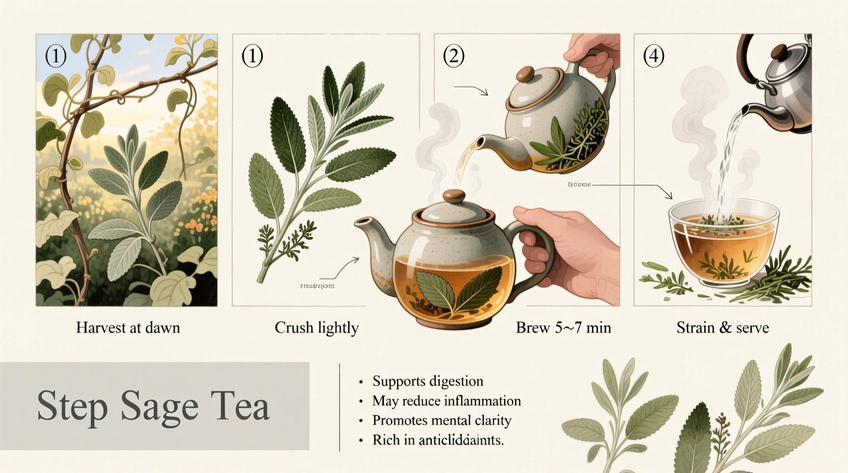 How to Make Sage Tea: Step-by-Step Guide & Benefits