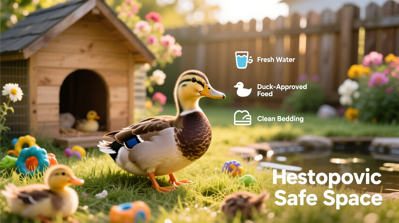 essential tips for raising a happy and healthy pet duck at home