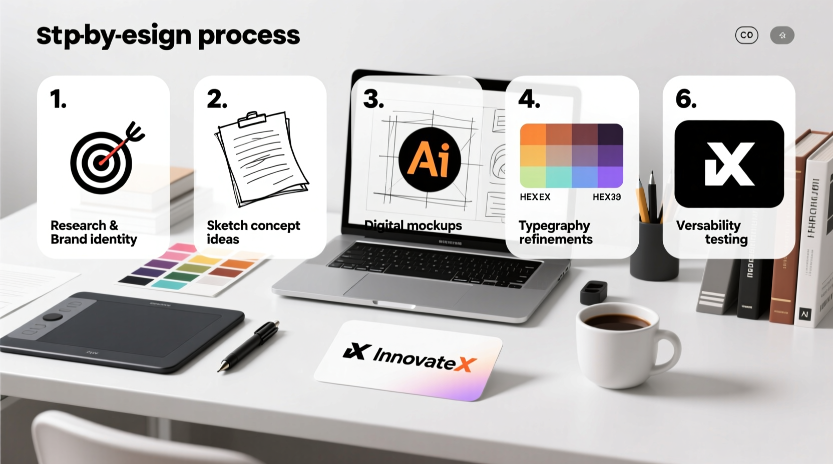 step by step guide to creating a professional logo for your business that stands out