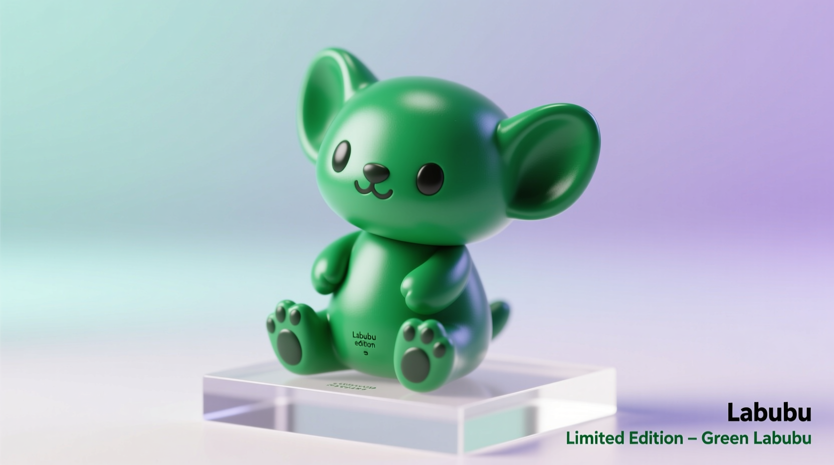 is green labubu rare