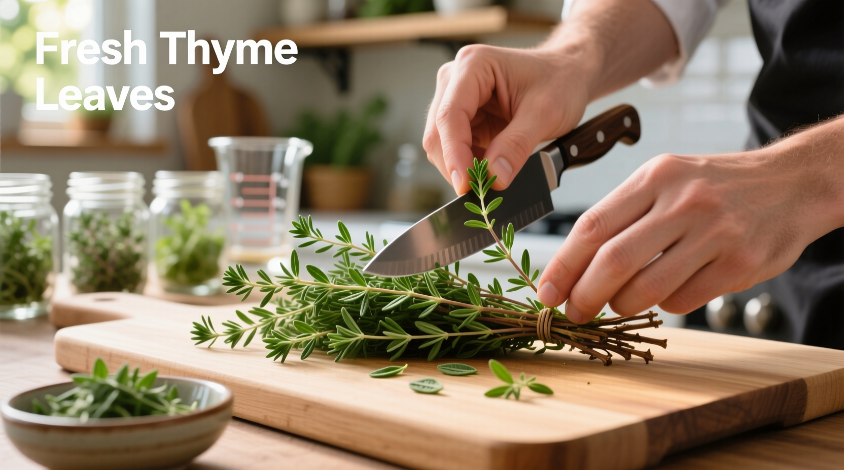 How to Prepare Fresh Thyme for Cooking