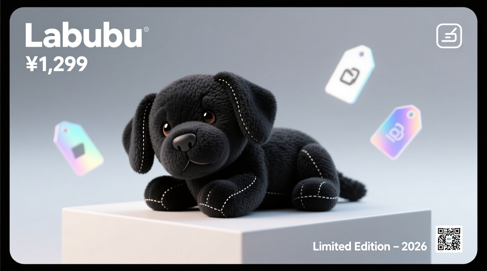 how much does a black labubu cost