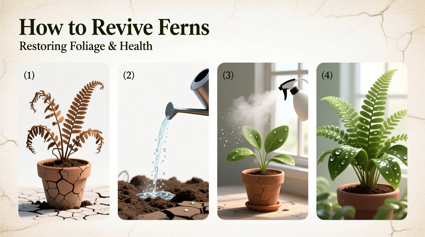 How to Revive Ferns: Step-by-Step Guide