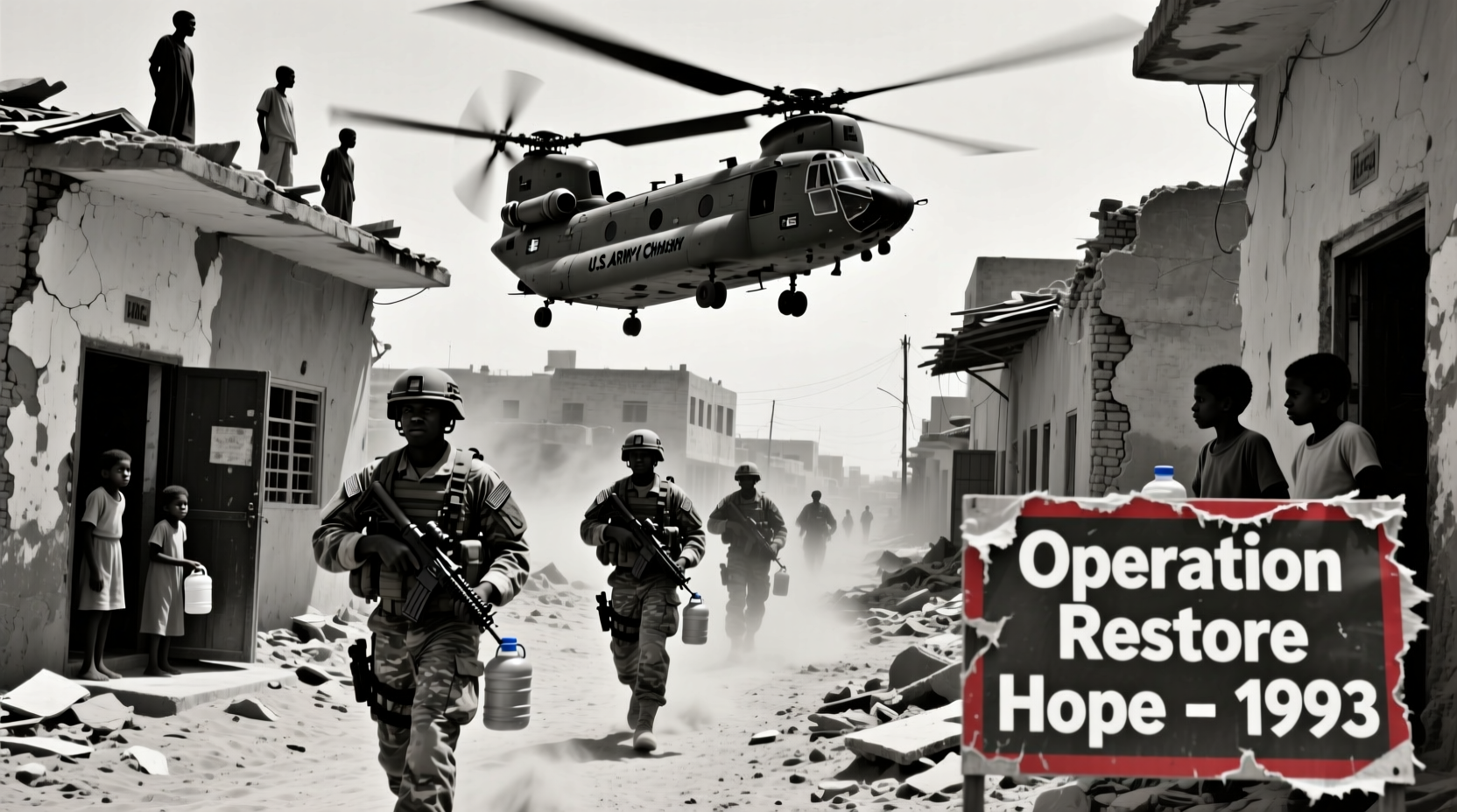 why was the us in somalia in 1993 operation restore hope