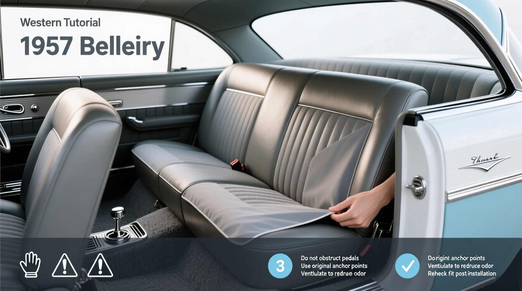 1957 chevy bel air seat covers