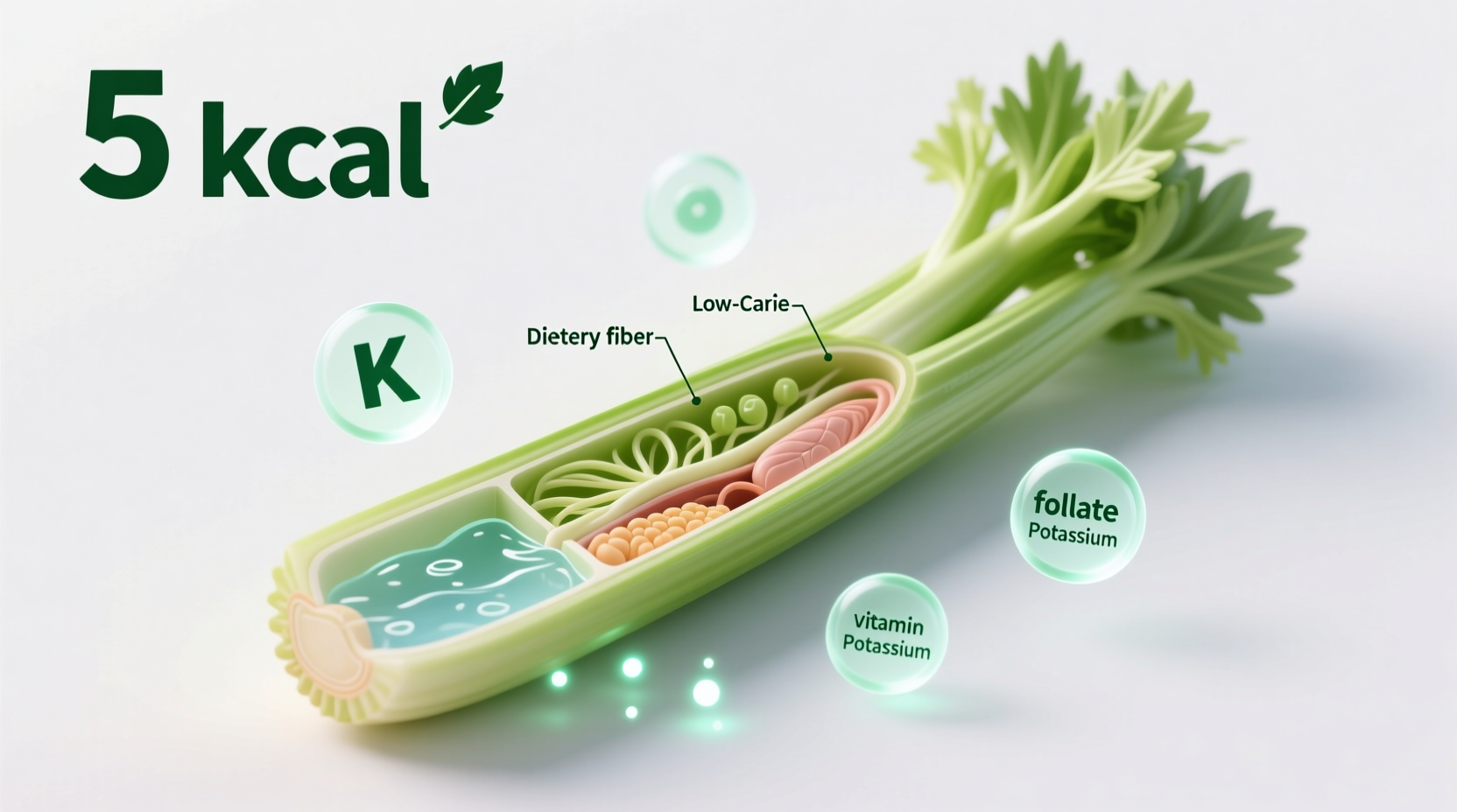 Celery Calories: Exact Count Per Stalk & Practical Uses