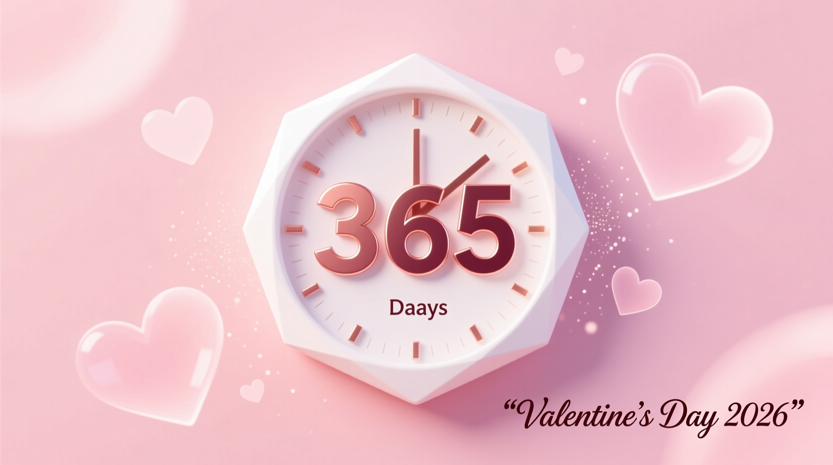 how much more days till valentines