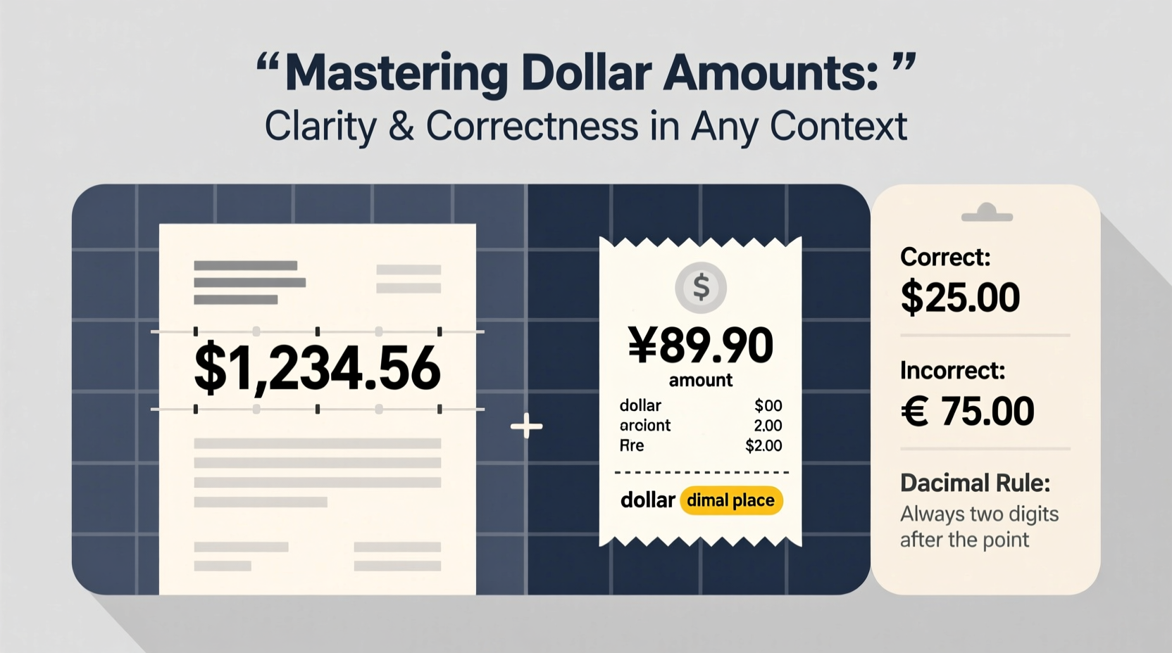 mastering how to write dollar amounts clearly and correctly in any context