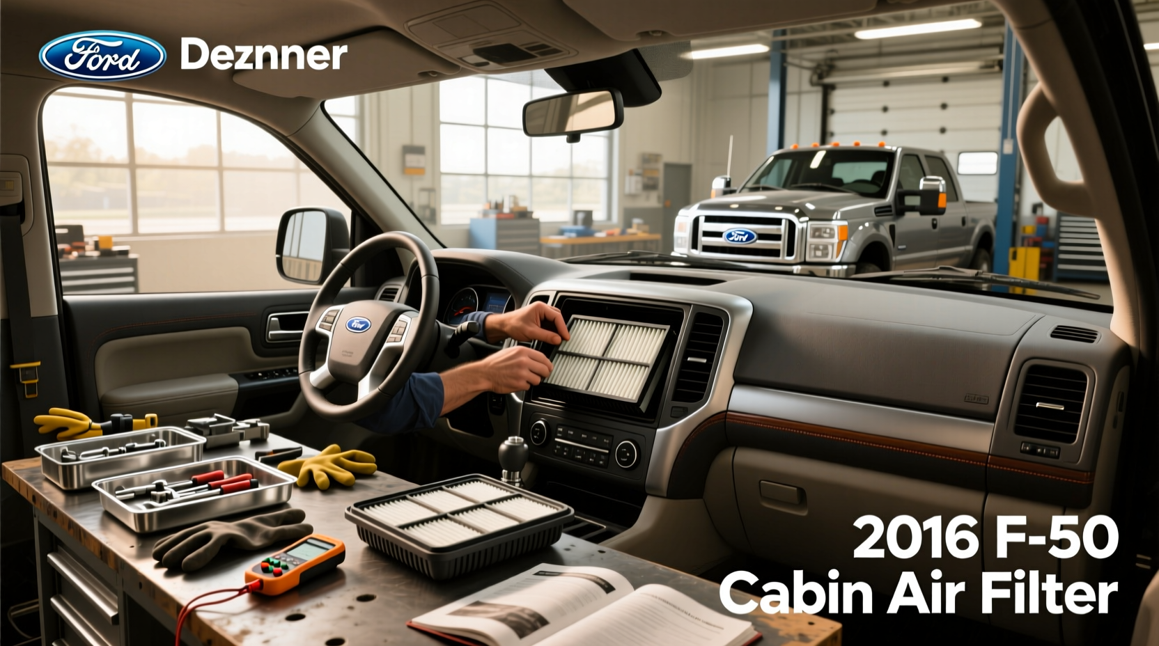 2016 F350 Cabin Air Filter Replacement Guide