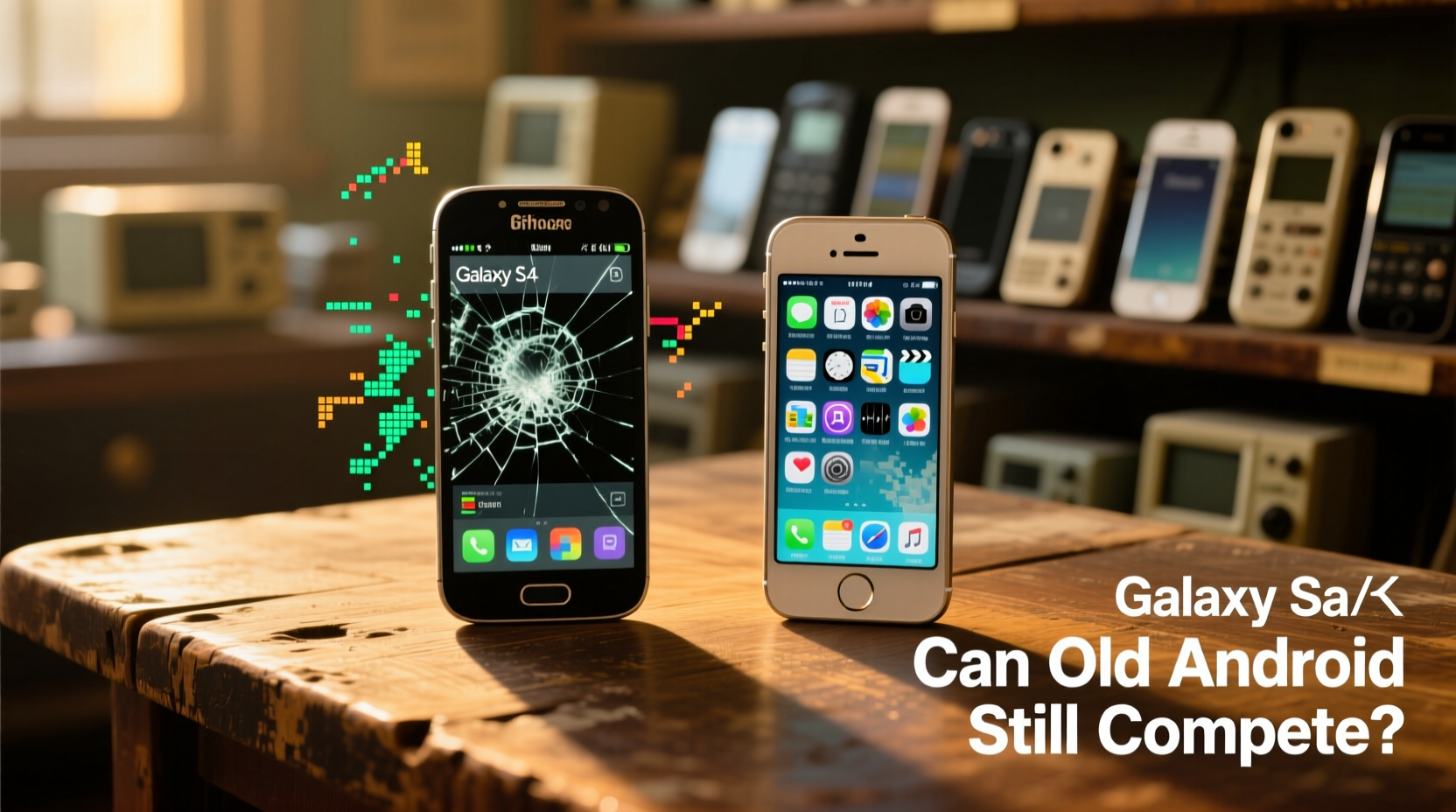 iphone se vs galaxy s4 can an old android still compete with a budget iphone