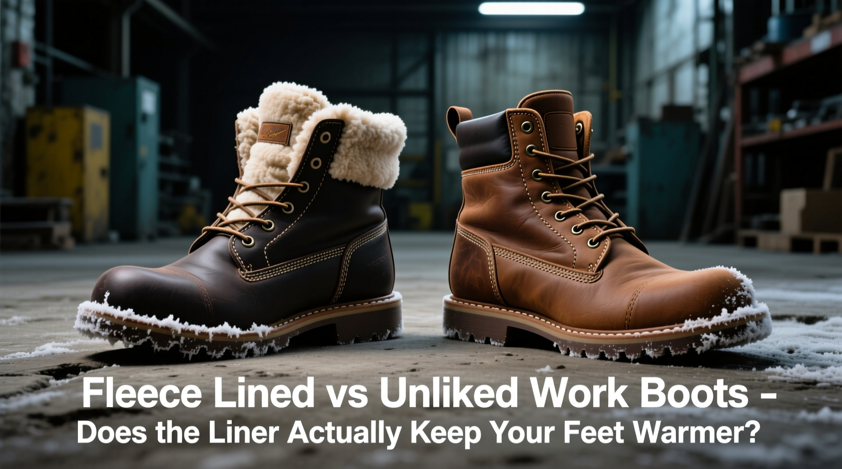 fleece lined vs unlined work boots does a lining really keep your feet warmer or is it a scam 2
