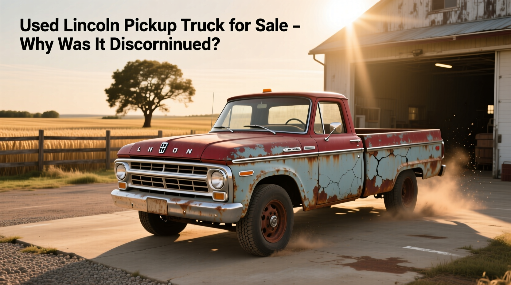 used lincoln pickup truck for sale guide