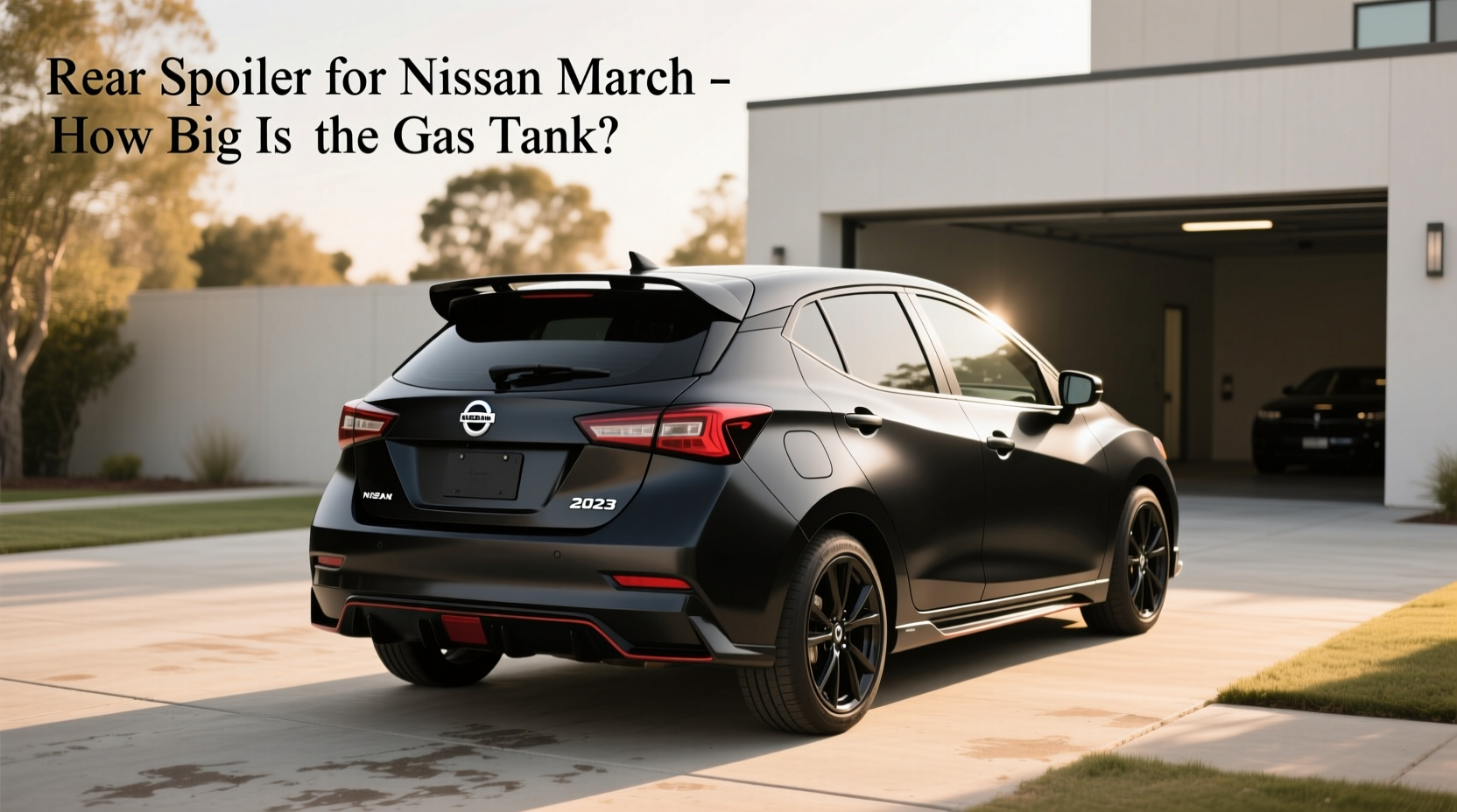 How to Choose a Rear Spoiler for Nissan March & Gas Tank Size Guide