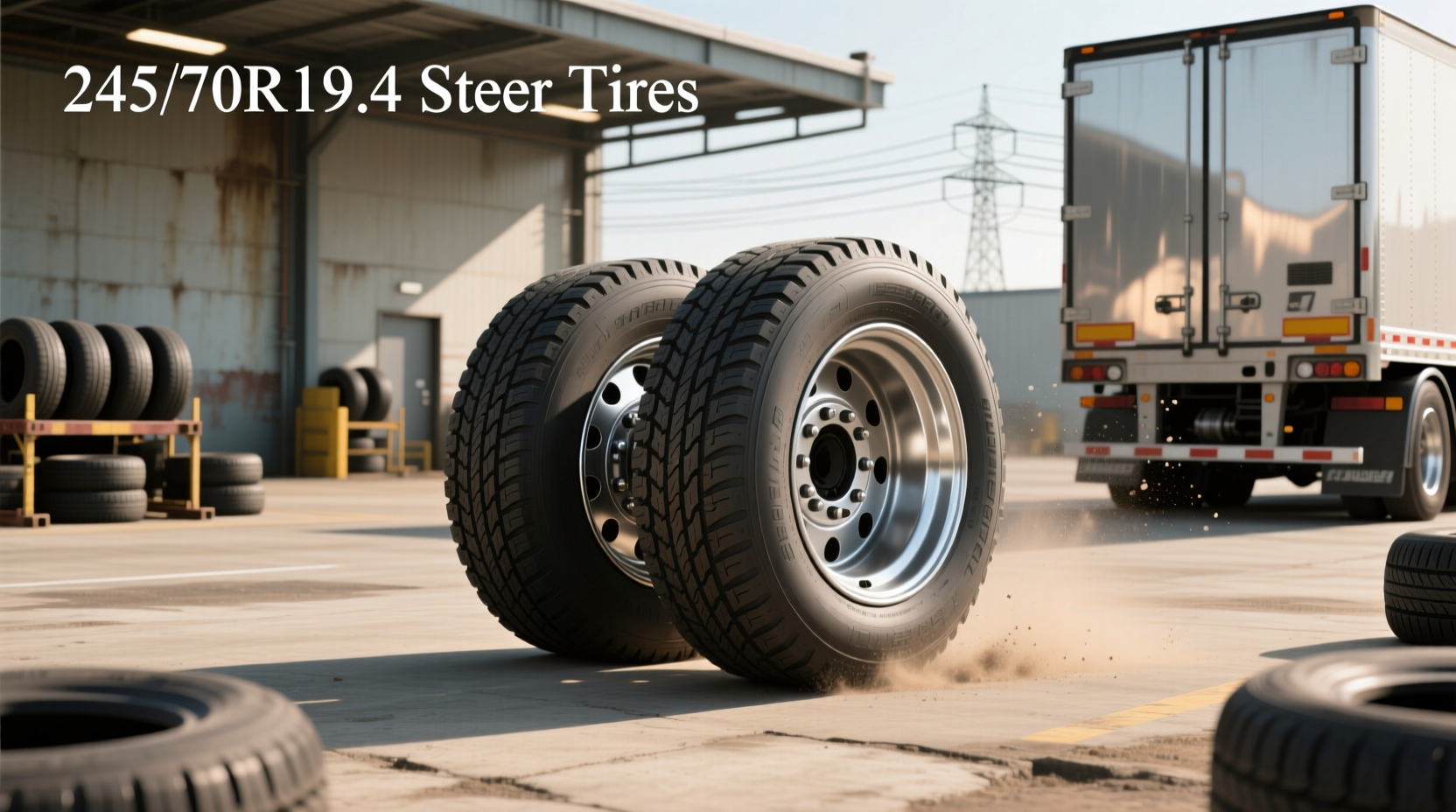 What Are the Best 245 70R19.5 Steer Tires for Commercial Use?