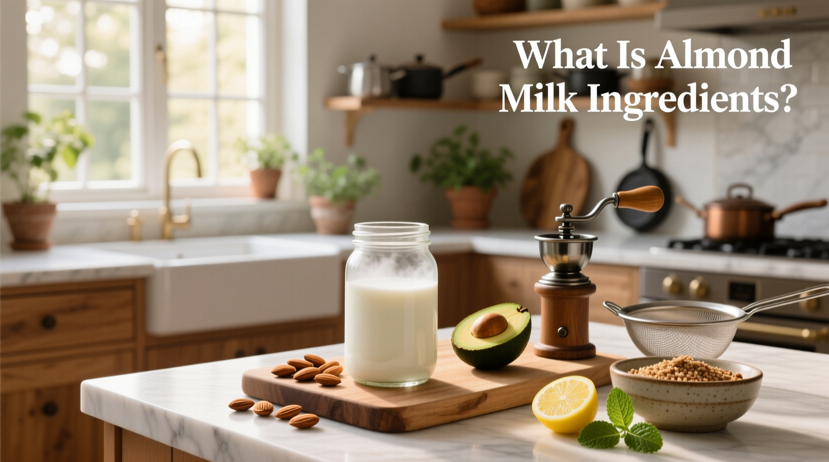 almond milk ingredients explained