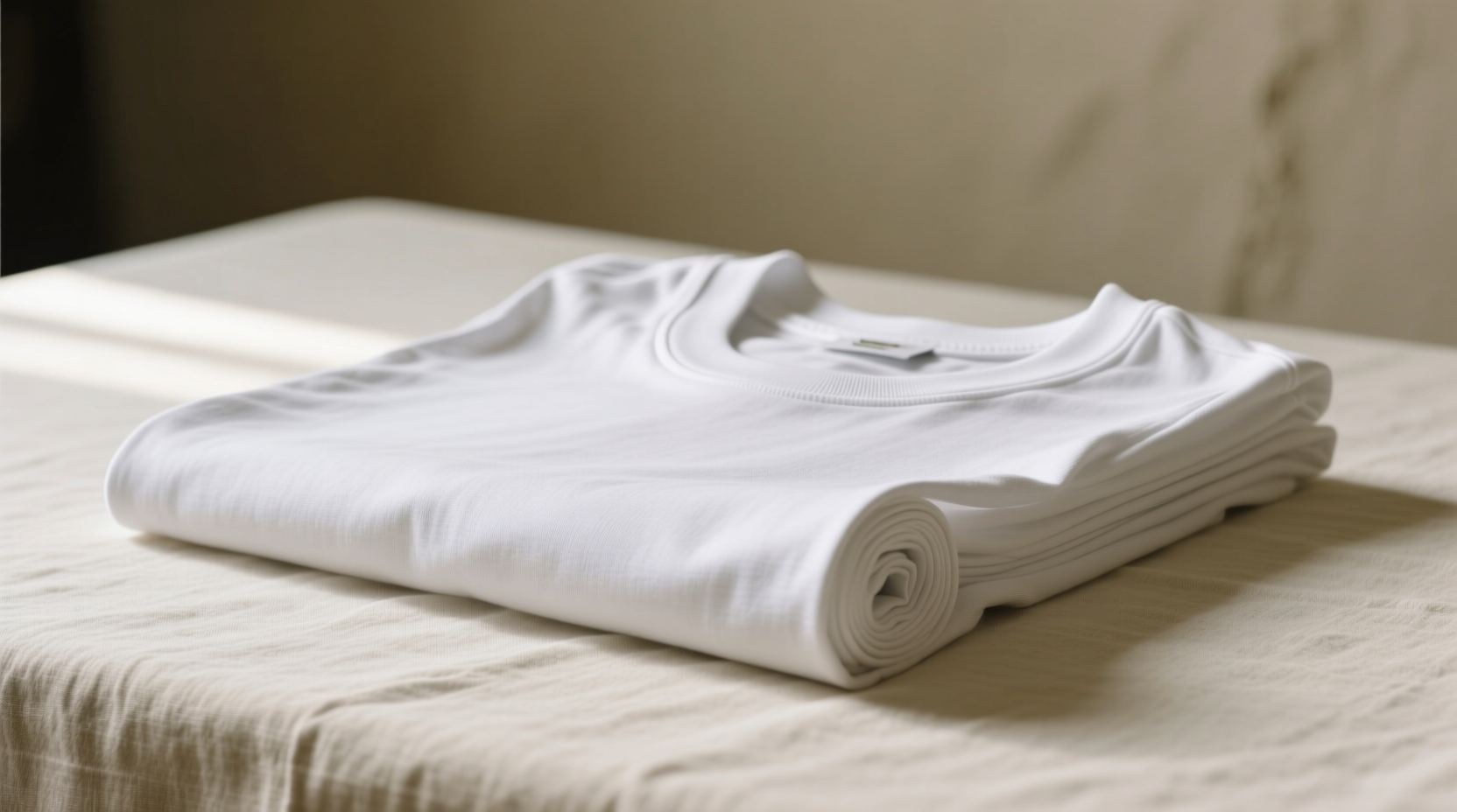 perfectly pack t shirts with the six inch military roll