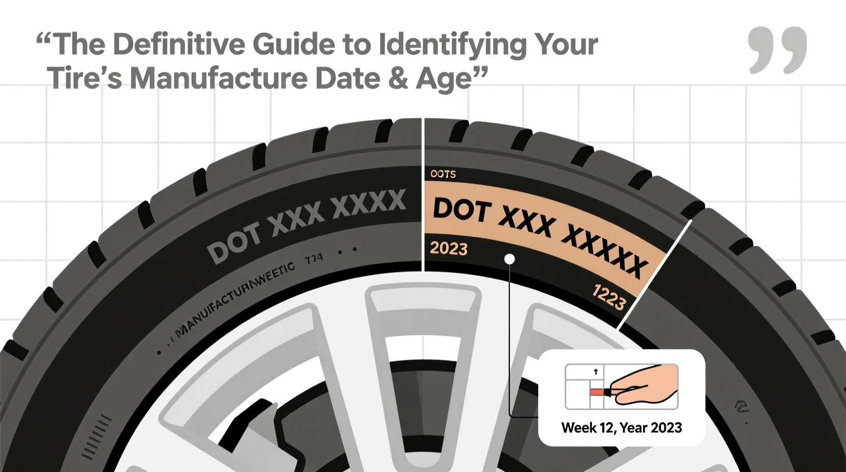 the definitive guide to identifying your tires manufacture date and age