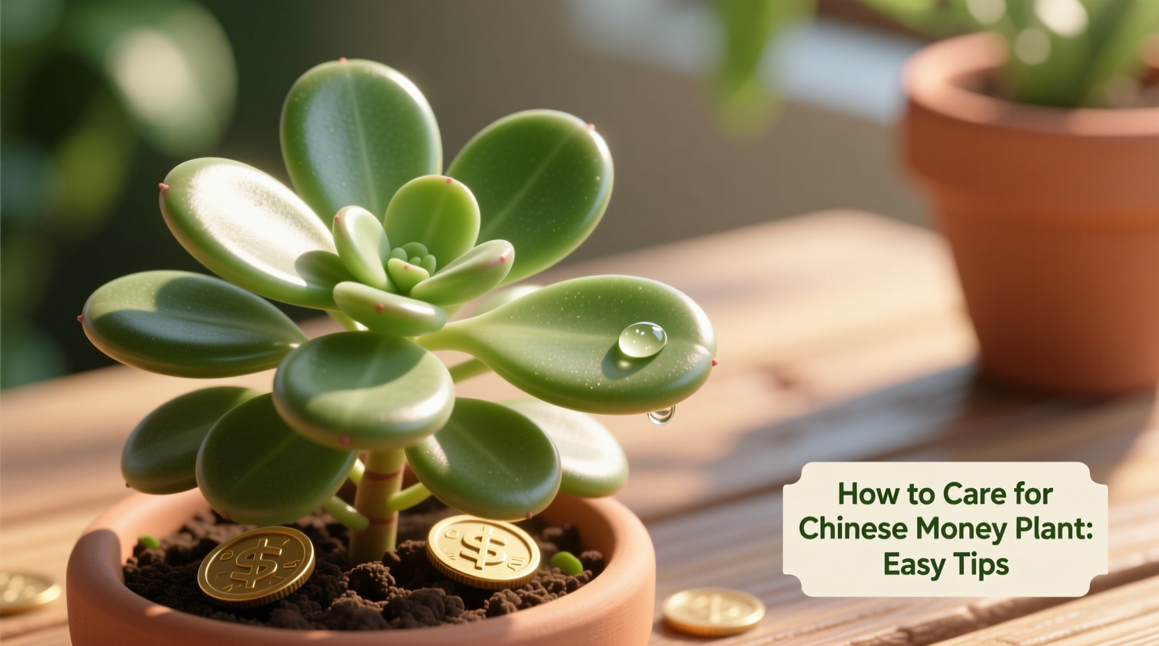 how to care for chinese money plant