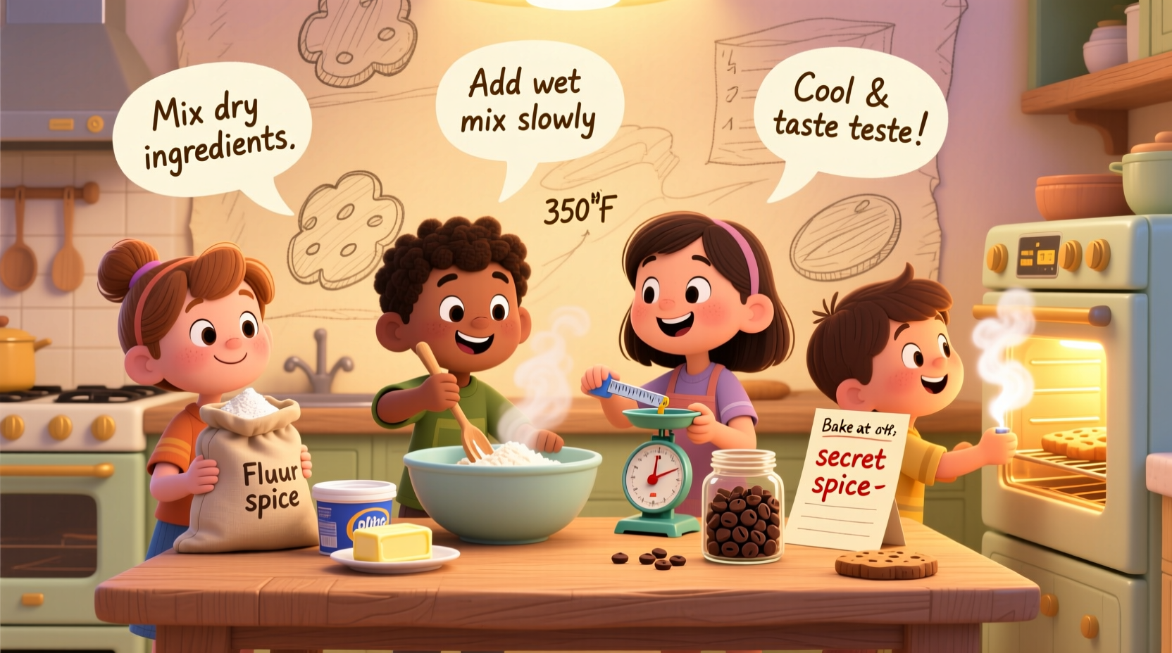 how to invent a cookie recipe